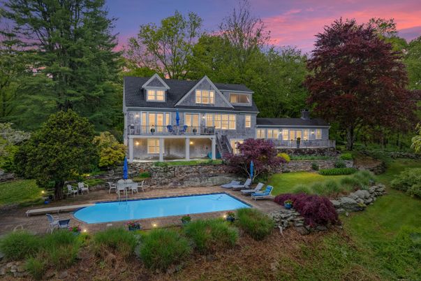Exterior, Facade, Pool, Queen Anne Victorian