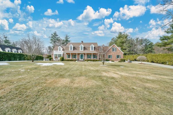 Backyard, Exterior, Facade, Brick Facade, Cape Cod
