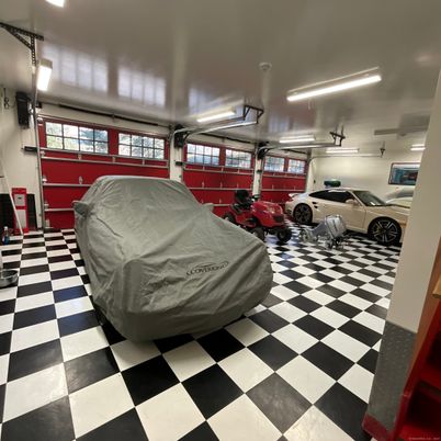 Garage, Interior, Recessed Lighting