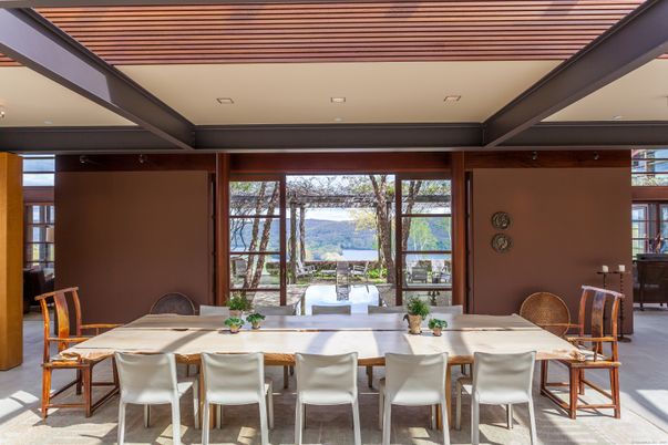 Dining room, Interior, Recessed Lighting