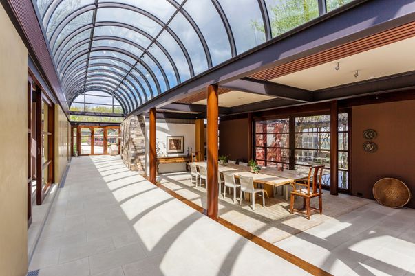 Dining room, Glass Ceilings, Interior, Sun Room