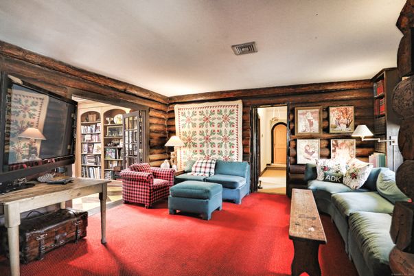 Interior, Living room, Wooden Walls
