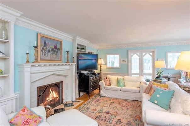 Fireplace, Interior, Living room, Wood Texture Flooring