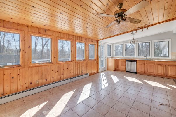 Interior, Kitchen, Wooden Ceilings, Wooden Walls