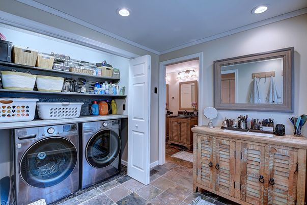 Interior, Recessed Lighting, Washer