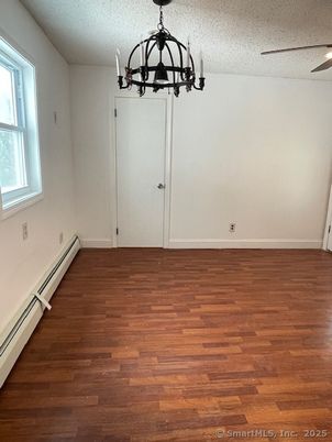 Chandelier, Empty room, Interior, Wood Texture Flooring