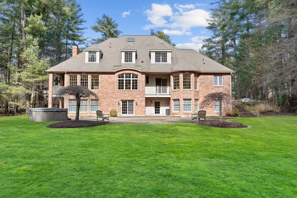 Backyard, Exterior, Facade, Brick Facade, French Provincial