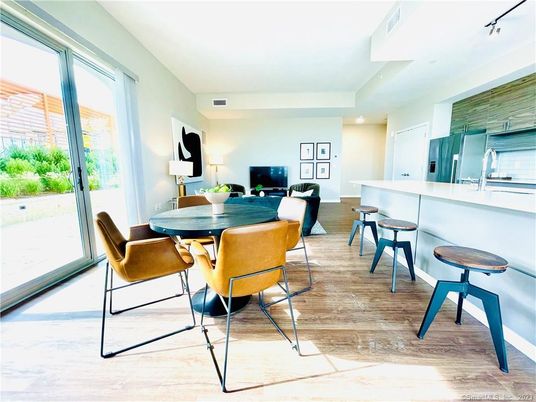 Dining room, Interior, Wood Texture Flooring