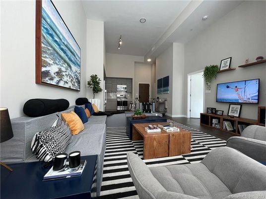 Interior, Kitchen, Living room, Recessed Lighting
