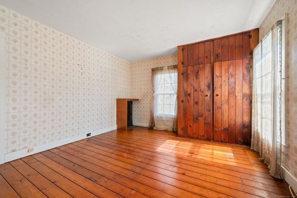 Empty room, Interior, Wood Texture Flooring, Wooden Walls