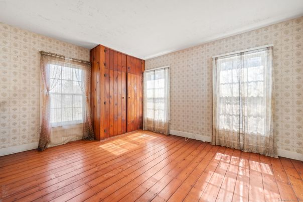 Empty room, Interior, Wood Texture Flooring, Wooden Walls