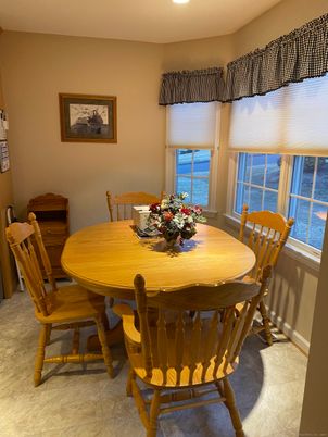 Dining room, Interior, Recessed Lighting, Water