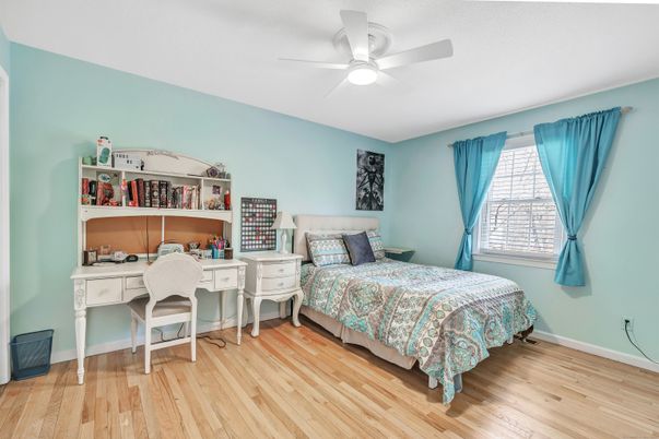 Bedroom, Home Office, Interior, Wood Texture Flooring