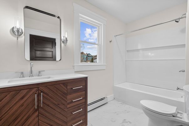 Bathroom, Dual Sink Vanities, Interior, Marble