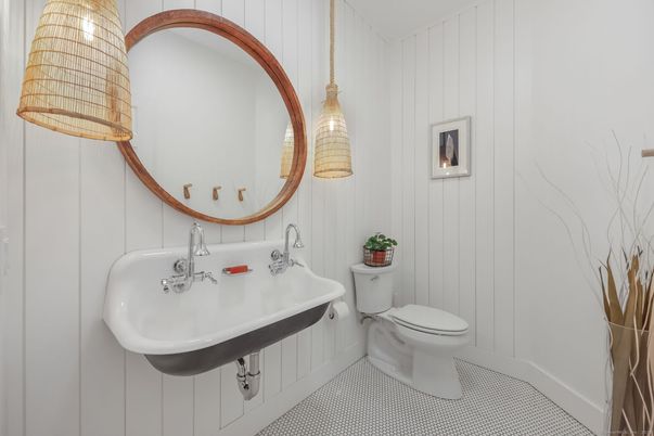 Bathroom, Interior, Pendant Lights