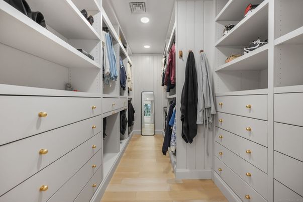 Interior, Recessed Lighting, Walk-in Closets, Wood Texture Flooring