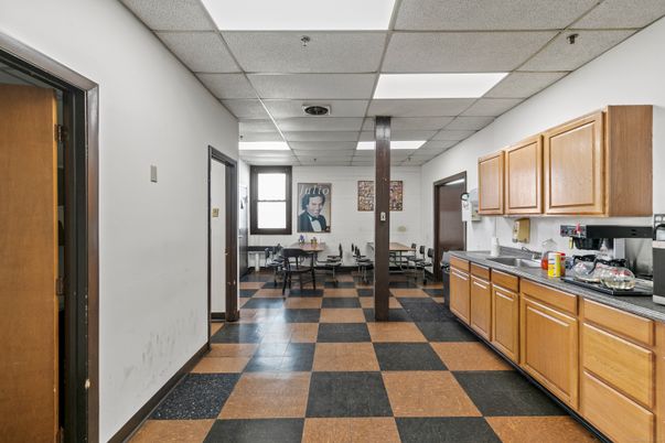 Dining room, Interior, Kitchen, Recessed Lighting
