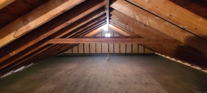 Empty room, Interior, Wooden Beams, Wooden Ceilings, Wooden Walls
