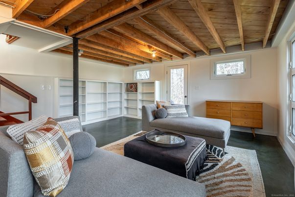 Interior, Living room, Wooden Beams, Wooden Ceilings