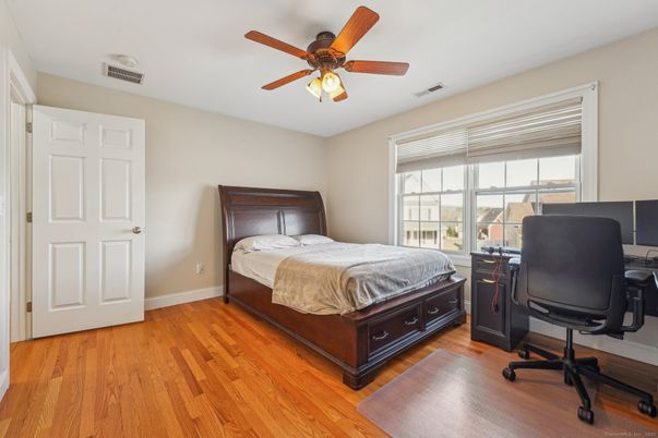 Bedroom, Home Office, Interior, Wood Texture Flooring