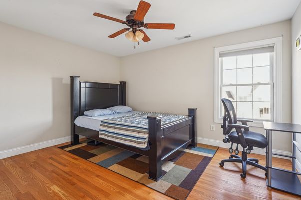 Bedroom, Home Office, Interior, Wood Texture Flooring