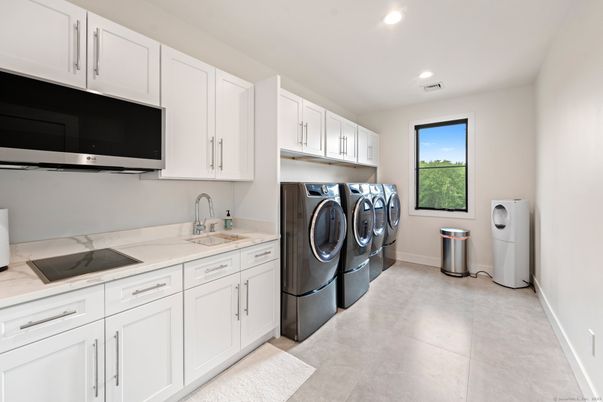 Interior, Recessed Lighting, Washer