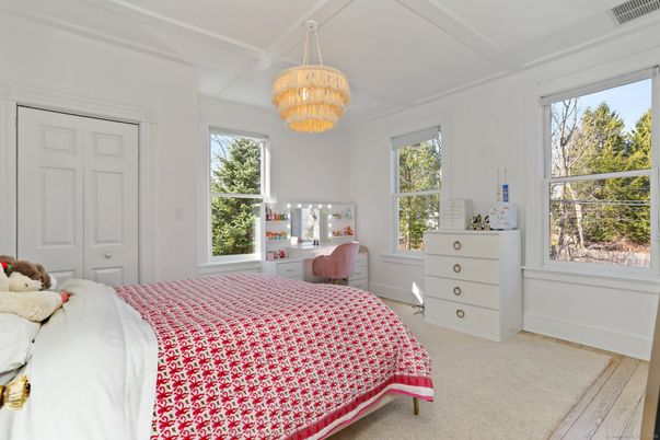 Bedroom, Chandelier, Interior