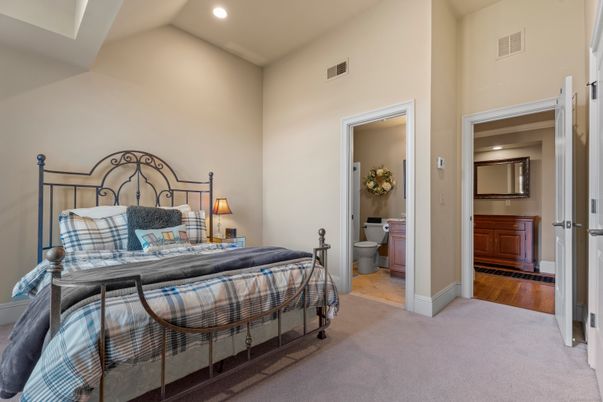 Bathroom, Bedroom, Interior, Recessed Lighting, Wood Texture Flooring