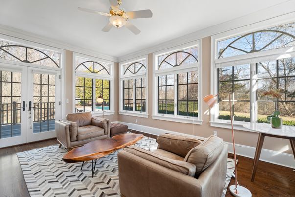 Interior, Living room, Sun Room, Wood Texture Flooring