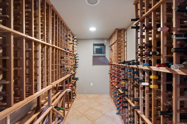 Interior, Recessed Lighting, Wine Storage