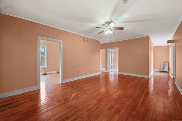 Empty room, Interior, Wood Texture Flooring
