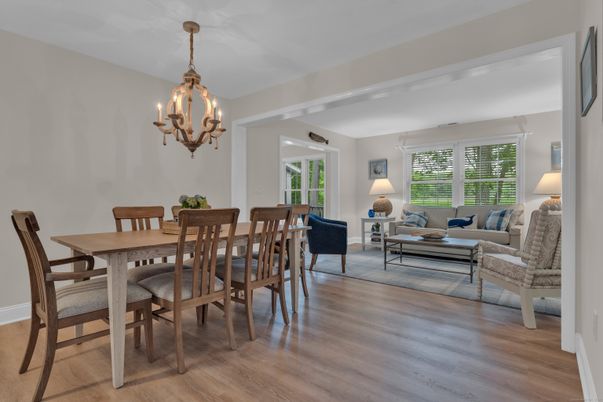 Chandelier, Dining room, Interior, Living room, Wood Texture Flooring