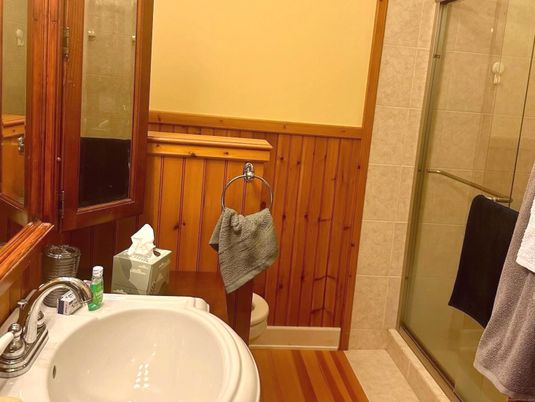 Bathroom, Glass Shower, Interior