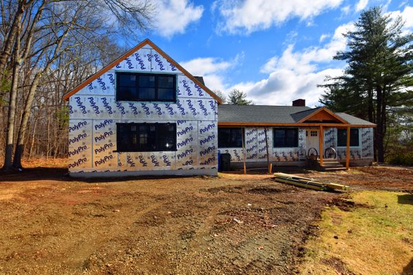 Backyard, Exterior, Facade, A Frame