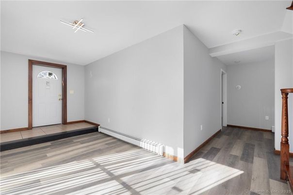 Empty room, Interior, Wood Texture Flooring