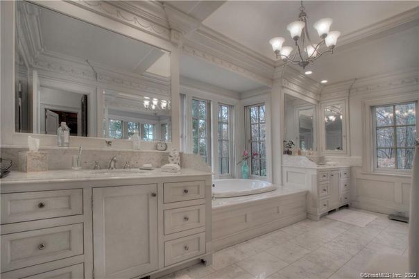 Bathroom, Chandelier, Dual Sink Vanities, Interior