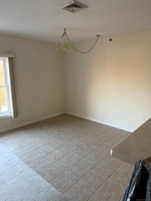 Chandelier, Empty room, Interior