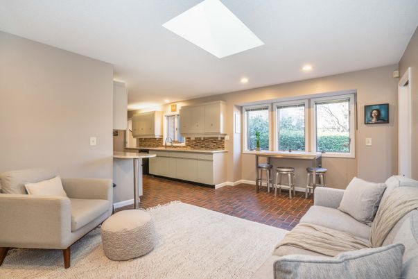 Interior, Kitchen, Living room, Recessed Lighting