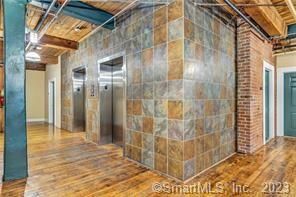 Elevator, Interior, Stone Walls, Wooden Beams, Wooden Ceilings, Wood Texture Flooring