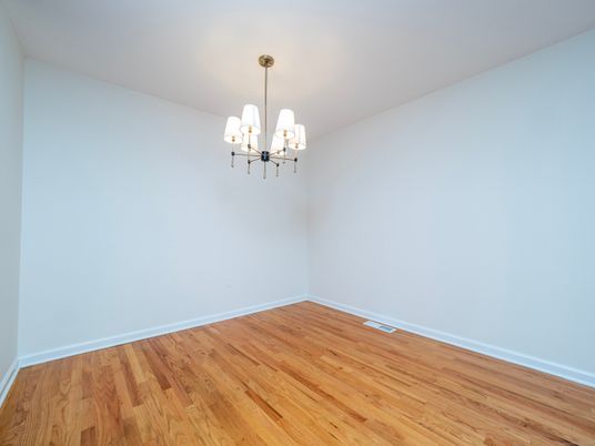Chandelier, Empty room, Interior, Wood Texture Flooring