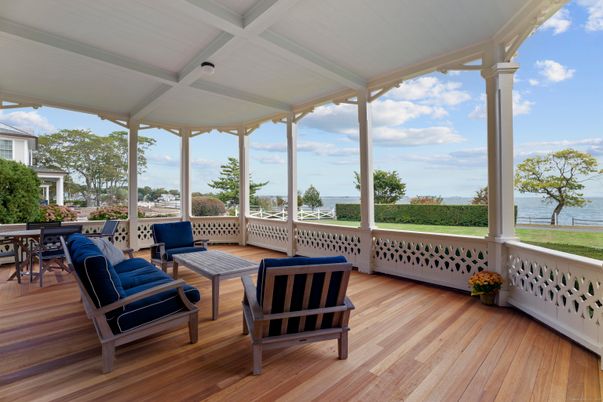 Exterior, Water, Wood Texture Flooring