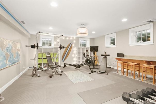 Fitness Equipment, Interior, Recessed Lighting