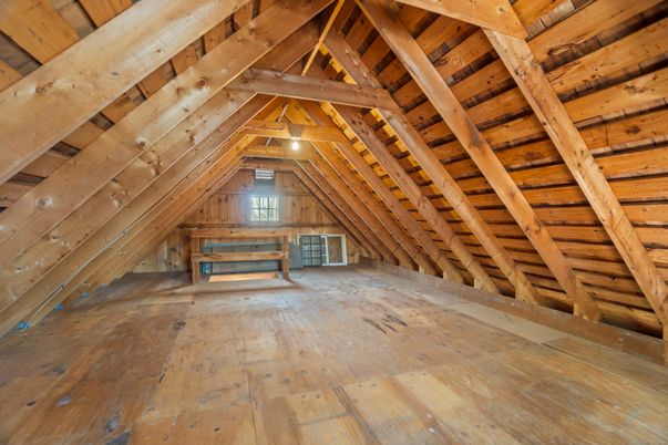 Empty room, Interior, Wooden Beams, Wooden Ceilings, Wood Texture Flooring, Wooden Walls