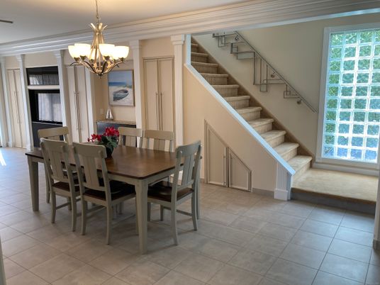 Chandelier, Dining room, Interior