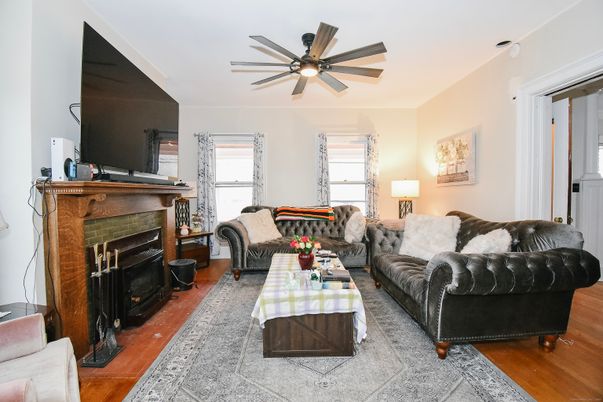 Fireplace, Interior, Living room, Wood Texture Flooring
