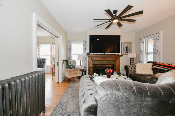 Fireplace, Interior, Living room, Wood Texture Flooring
