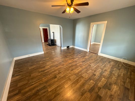 Empty room, Interior, Wood Texture Flooring