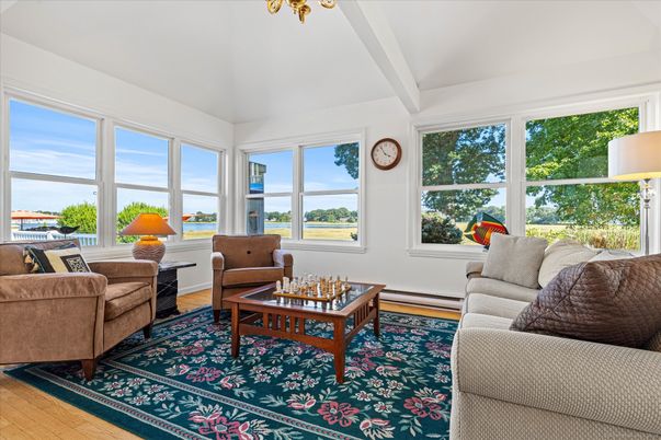 Interior, Living room, Sun Room, Wood Texture Flooring