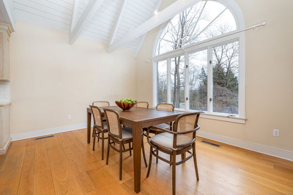 Dining room, Interior, Wood Texture Flooring