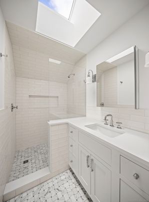 Bathroom, Dual Sink Vanities, Glass Shower, Interior